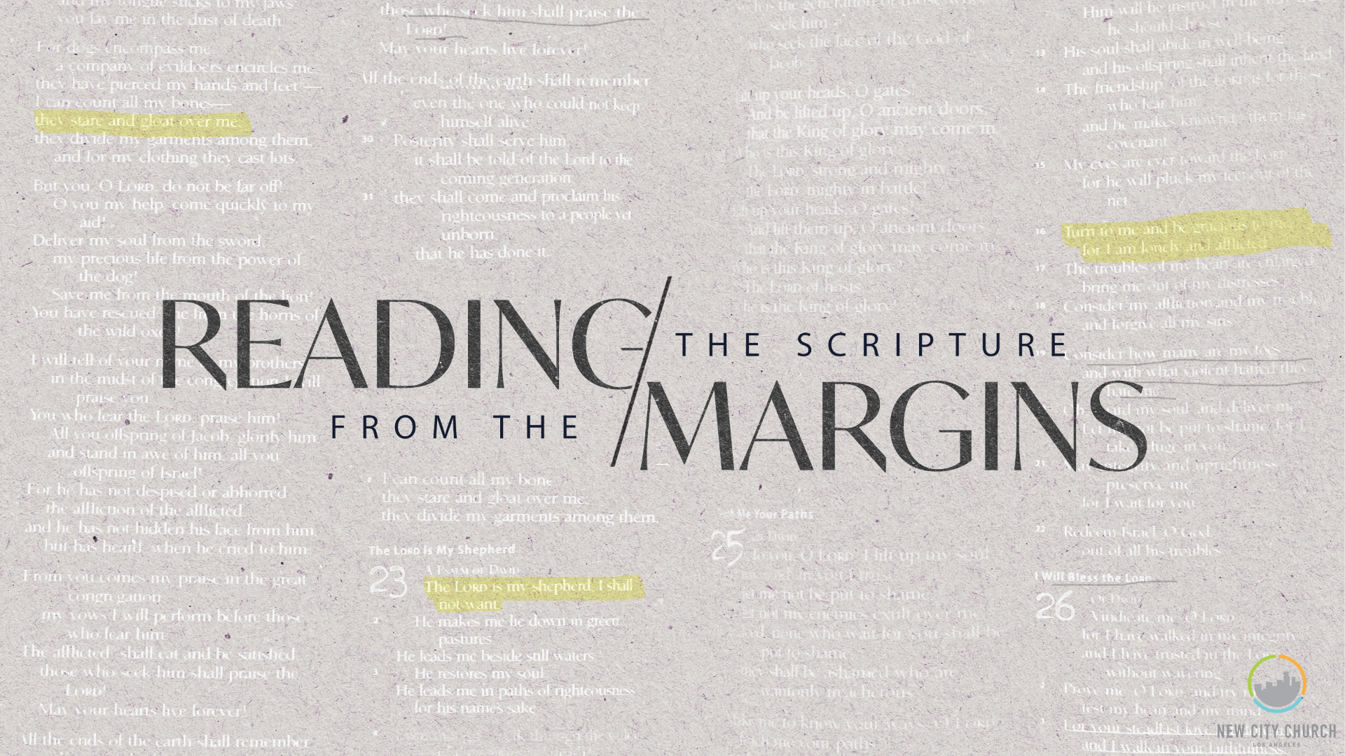Reading the Scripture from the Margins